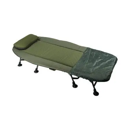 Pat Carp Spirit Magnum Air-Line Bed XL, 8 Picioare, 220x105x37cm Reducere specială