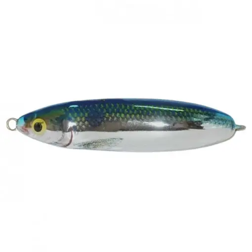 Lingurita oscilanta antibradis Rapala Minnow Spoon, culoare BSD, 8cm, 22g Chilipir