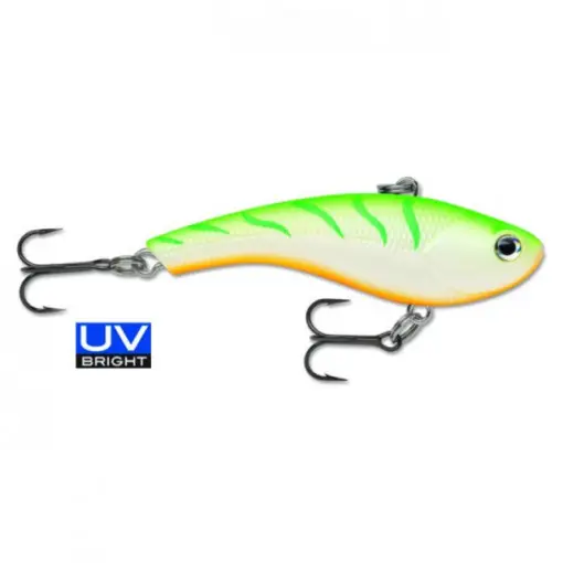 Ofertă specială Vobler Rapala Slab Rap 04 Sinking, culoare Glow Tiger, 4cm, 3.5g
