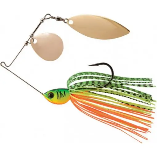 Plată sigură Spinnerbait Rapture Sharp Spin Willow Colorado, Firetiger, 10g
