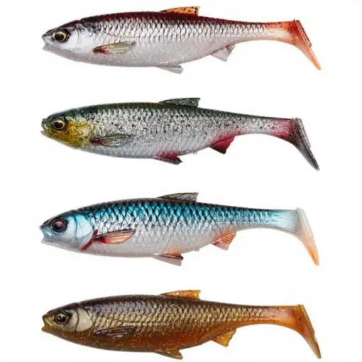 Set 4 shaduri Savage Gear River Roach, Clear Water Mix, 10cm, 10g Disponibil imediat