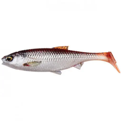 Promoție Shad Savage Gear 3D River Roach, Smelt, 10cm, 10g, 4buc