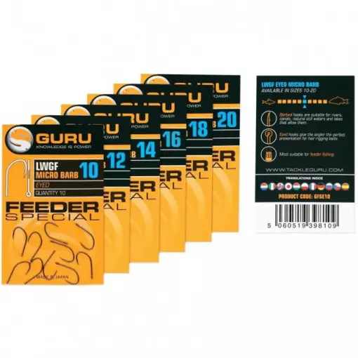 Livrare rapidă Carlige Guru LWG Feeder Special, 10buc