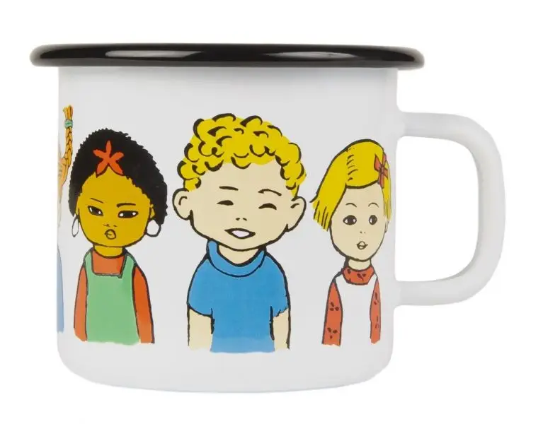 Pippi Enamel Mug #Pippi of Today 2,5 dl Preferatul clienților