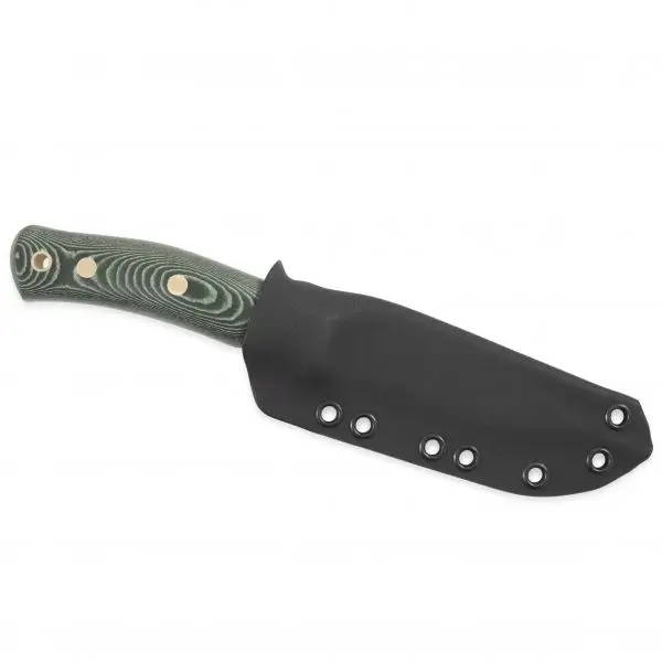 No.10 Swedish Forest Knife, Green Micarta, Stainless, Kydex Noutate