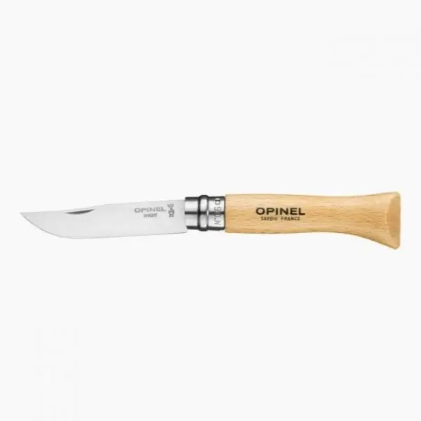 Opinel No.6 Stainless Plată sigură