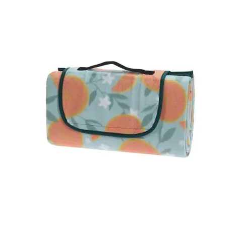 Patura pentru picnic Orange, 130x150 cm, poliester, verde Retur gratuit