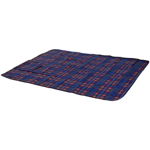 Patura pentru picnic Checker, 150x200 cm, poliester, mov Lichidare de stoc