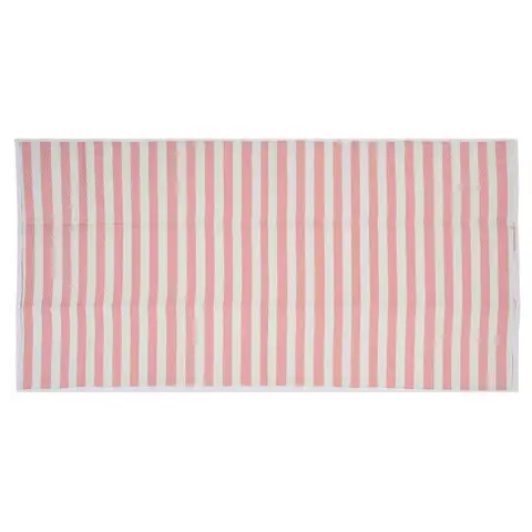 Patura pentru picnic Stripes, pliabila, 90x180 cm, polipropilena, roz Ofertă de sezon