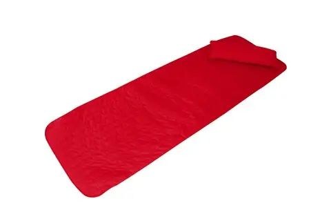 Set saltea si perna pentru sezlong Bedora Summer 60x190 cm, Rosu Reducere specială