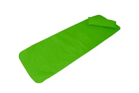 Set saltea si perna pentru sezlong Bedora Summer 60x190 cm, Verde Preț redus