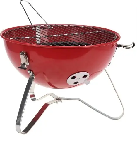 Ofertă limitată Gratar Spherical, Ø37 cm, crom, rosu