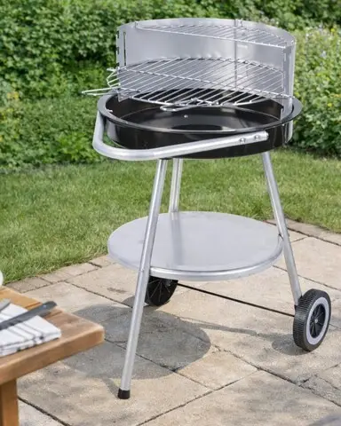 Vezi acum Gratar mobil Half Round, Ø47 x 75 cm, otel