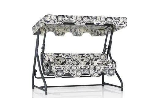 Preferatul clienților Balansoar Olea-5, Clara, 3 loc, multicolor