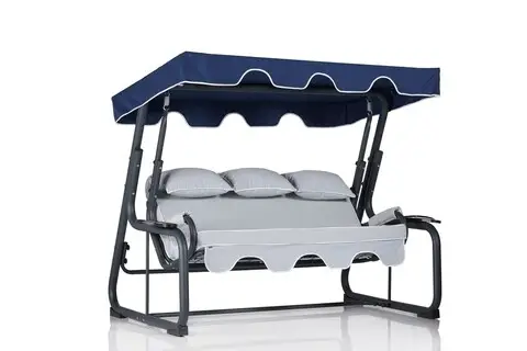 Balansoar Vitis-1, Clara, 3 locuri, multicolor Reducere extra