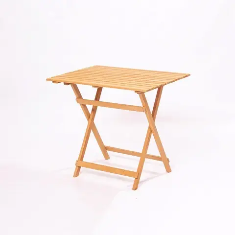 Masa de gradina, Hanah Home, My022, 80x72x60 cm, Maro Reducere extra