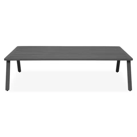 Masuta dreptunghiulara pentuu gradina/terasa Dandy, 120x61.5x32.5 cm, aluminiu, antracit Discount
