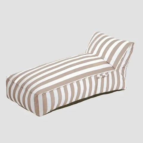 Preț mic Sezlong Maris, Homla, 102x72x65 cm, poliester/spuma, alb/bej