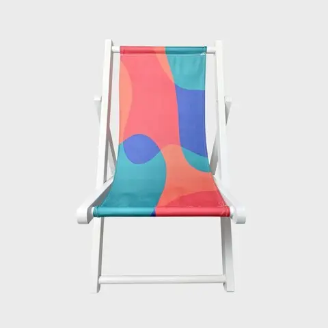 Livrare gratuită Sezlong Color Fiesta, Homla, 42x58.5x52.5 cm, lemn/poliester, multicolor