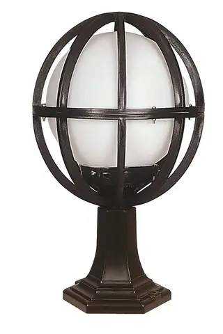 Plată sigură Lampa de exterior, Opviq, 685AVN1130, Alb/Negru