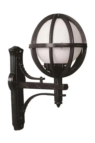 Lampa de exterior, Opviq, 685AVN1120, Negru Retur ușor