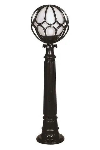 Expediere rapidă Lampadar de exterior, Opviq, 685AVN1127, Alb/Negru