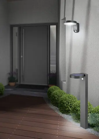 Comandă acum Aplica pentru exterior Posadas, RL, 15x19.5x60 cm, 4.5W, 1x SMD, inox, antracit