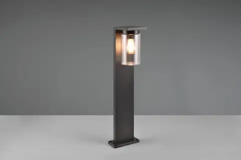 Lampadar de exterior Ardila, TRIO, 16x65 cm, 40W, 1x E27, aluminiu, negru mat Noutate