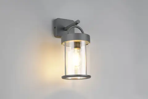 Mai ieftin Aplica de perete pentru exterior Almeria, RL, 12.5x18x29 cm, 28W, 1x E27, aluminiu, antracit
