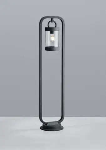 Lampadar de exterior Sambesi, TRIO, 23x21x100 cm, 28W, 1x E27, aluminiu, antracit Chilipir