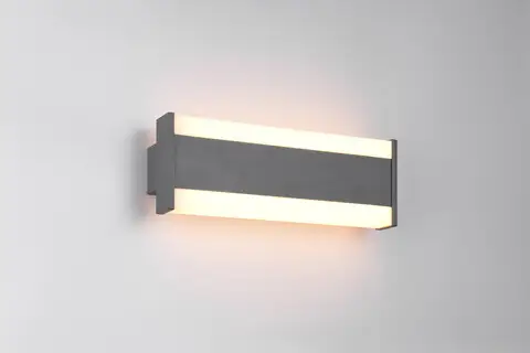 Aplica de perete pentru exterior Dawson, TRIO, 30x10.7 cm, 7W, 1x SMD, aluminiu, antracit Calitate înaltă