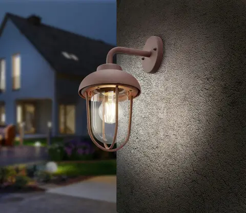 Bestseller Lampa de gradina Duero, TRIO, 16x33 cm, 40W, 1x E27, aluminiu, ruginiu
