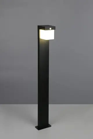 Lampadar de exterior Colombo, RL, 14x15.5x100 cm, 5.5W, 1x SMD, metal, negru mat Reducere specială