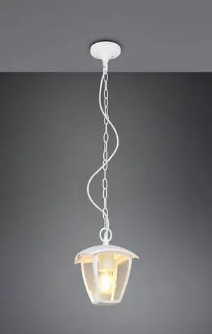 Ofertă specială Lampa de gradina Venta, TRIO, 17x17x82 cm, 10W, 1x E27, aluminiu, alb mat
