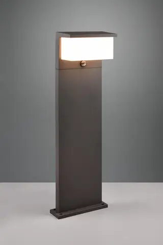 Expediere rapidă Lampadar de exterior cu senzor Nestos, TRIO, 26x80 cm, 13W, 1x SMD, aluminiu, antracit