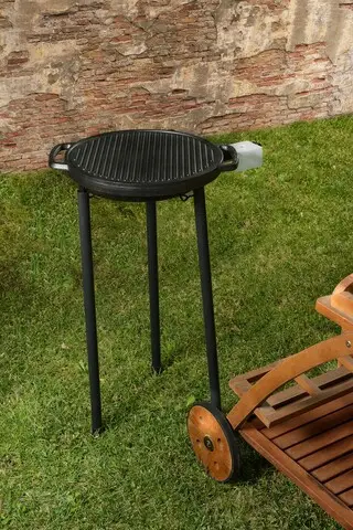 Gratar, Hermia, 446RNG1102, Suprafata de gatit tip grill, Negru Super ofertă