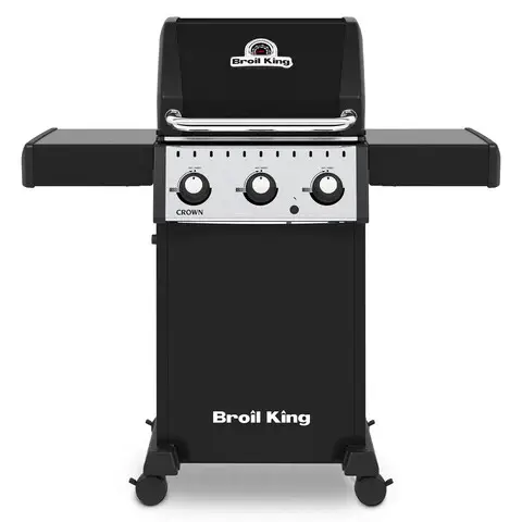 Mai ieftin Gratar CROWN 310 Broil King, 118.1x58.4x116.8 cm, inox/fonta, negru/gri