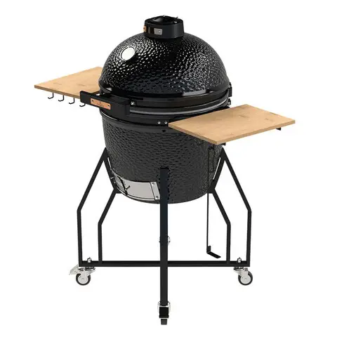 Gratar Berlinger Haus, Outdoor, 41 cm, ceramica, negru/natur Reducere specială