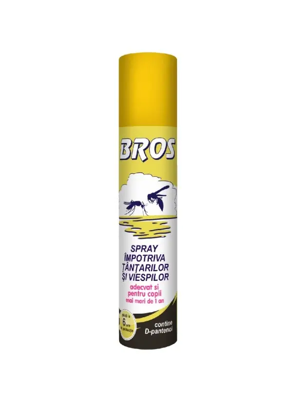 Bros Spray Anti-tantari si Viespi (pentru copii) 90 ml. Livrare gratuită