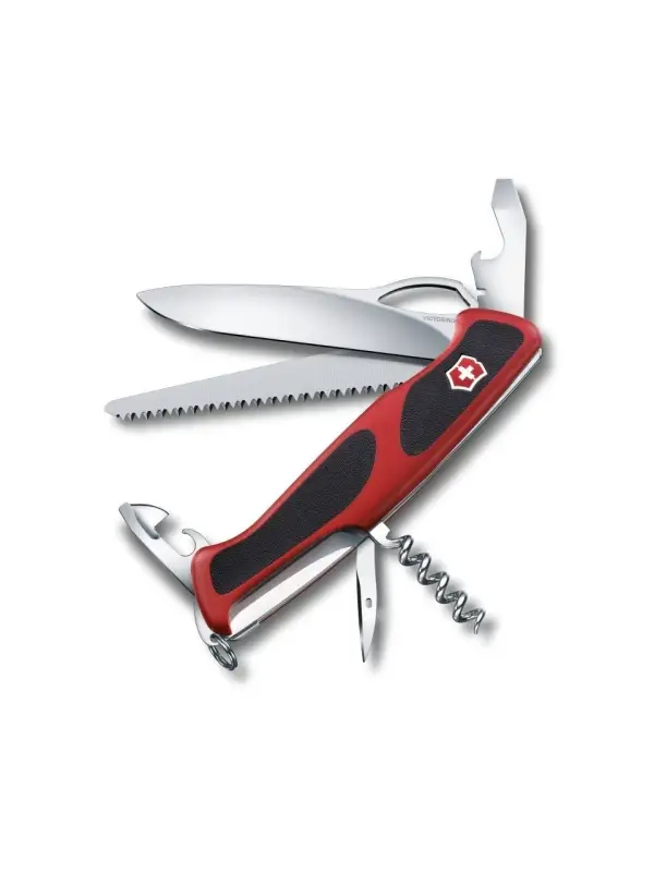 Lichidare de stoc Briceag Victorinox Ranger Grip 79 (13cm) - Rosu/Negru 0.9563.MC