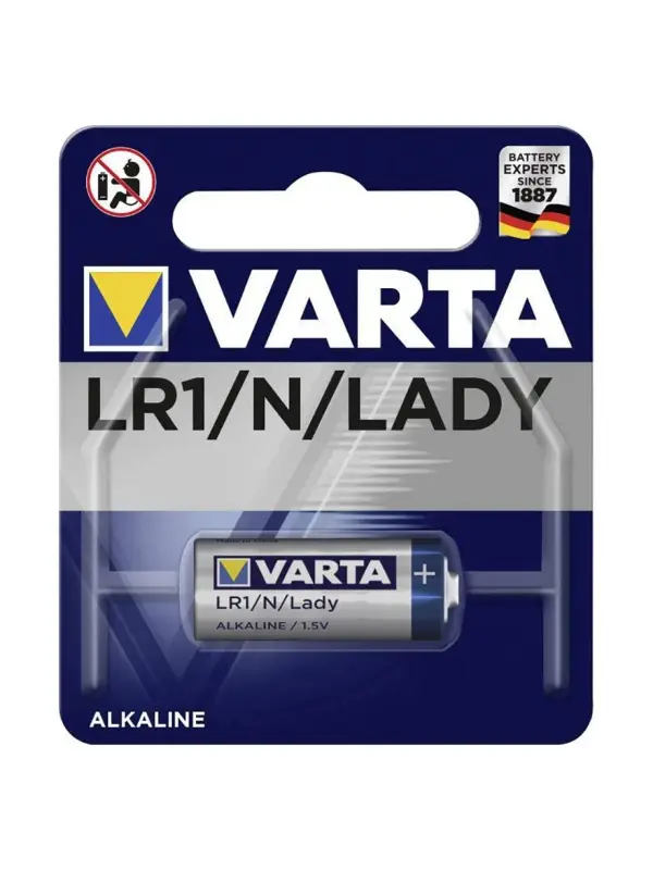 Cel mai vândut Varta - Baterie Speciala Electronica Alkalina (LR1/N) Lady
