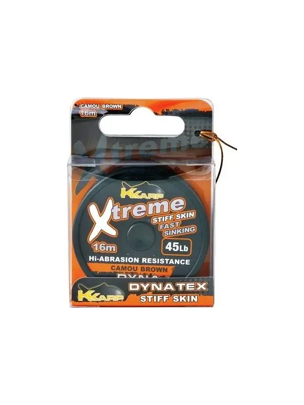 Fir textil rigid K-Karp - Xtreme Stiff Camo Green 25Lb/16mt Bestseller