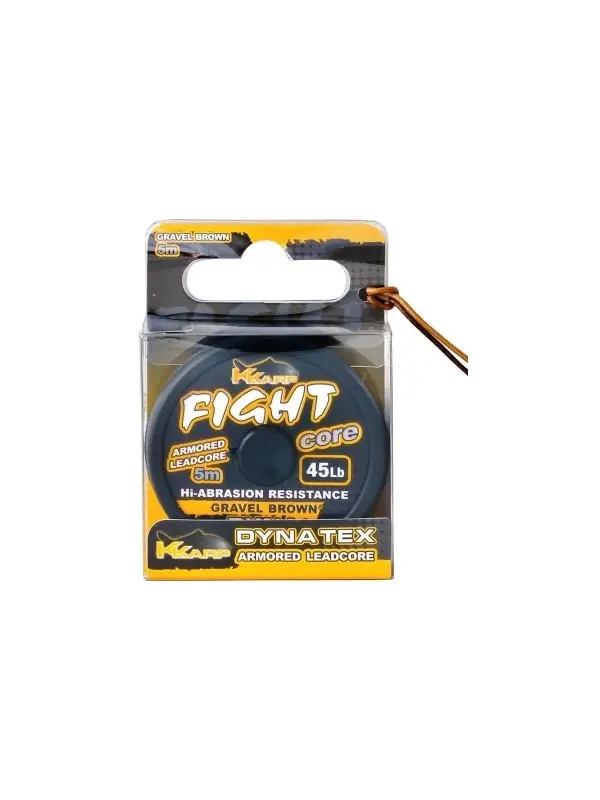 Fir Leadcore K-Karp - Fight ArmaCore Camou Green 45Lb/5mt Calitate înaltă
