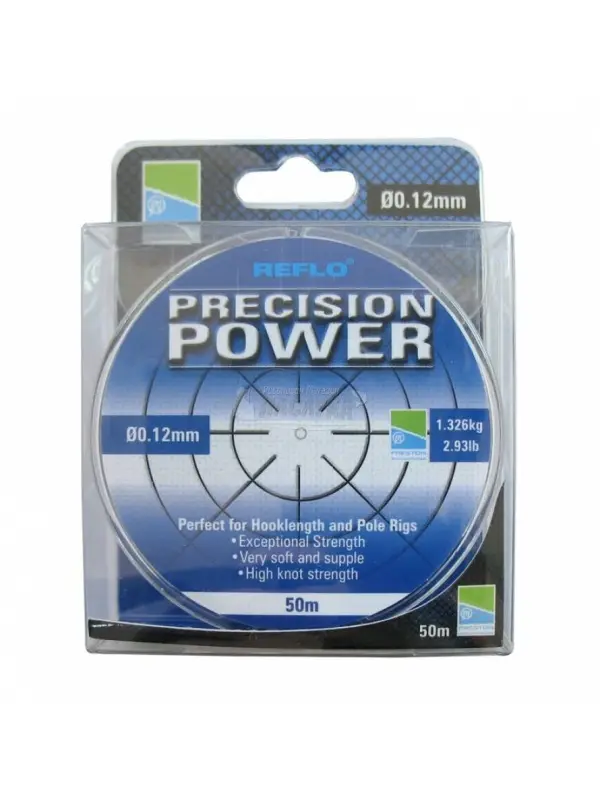 Preț promoțional Preston, Reflo Precision Power, 0.14mm/50mt