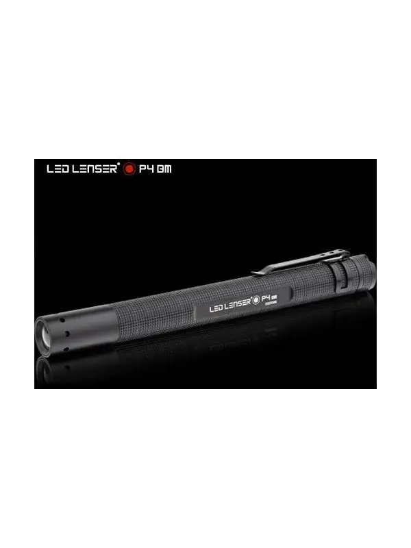 Led Lenser - Lanterna P4 18 LM/ 2 x AAA + Husa Preț promoțional