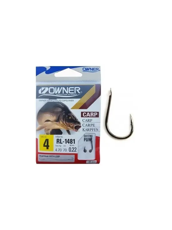 OWNER Carlige Legate RL-1481 53818 Nr.4 0.22mm/70cm Doar azi