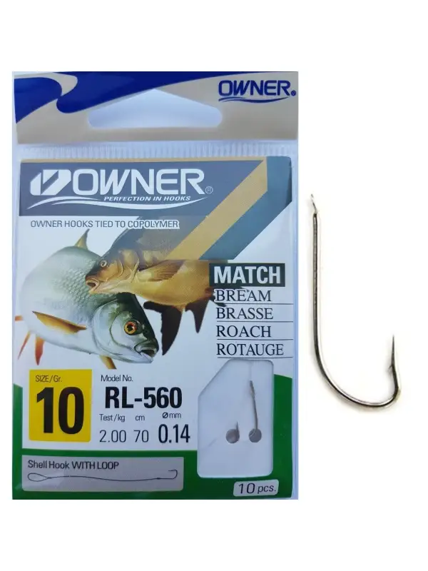 OWNER Carlige Legate RL-560 53811 Nr.10 0.14mm/70cm Transport gratuit