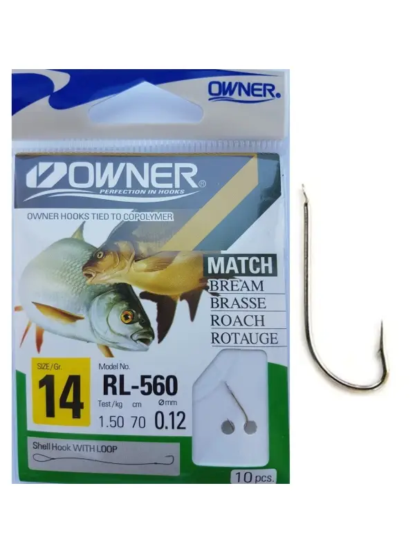 Popular OWNER Carlige Legate RL-560 53811 Nr.14 0.12mm/70cm