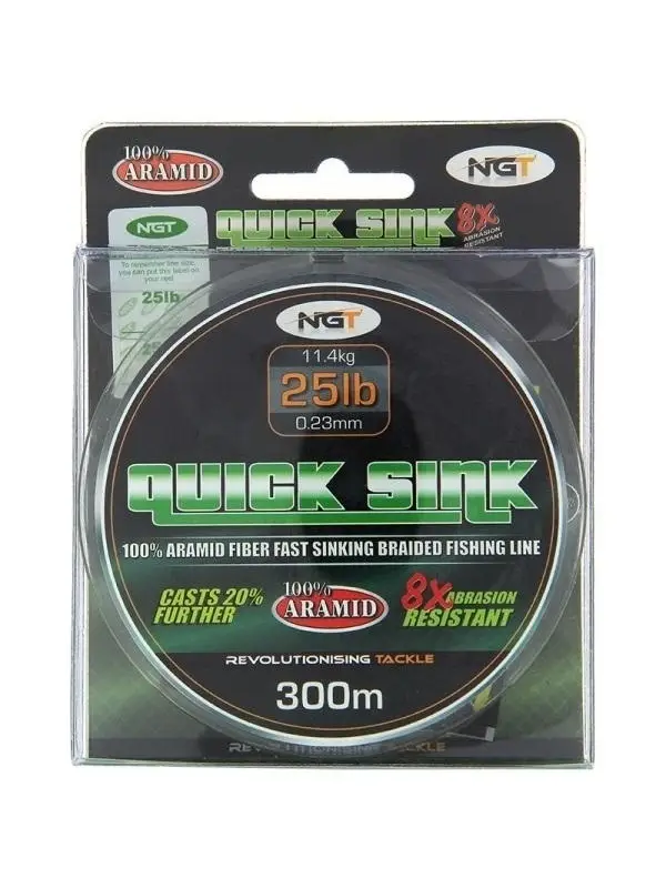 Comandă acum Fir Textil NGT Quick Sink Verde 300m