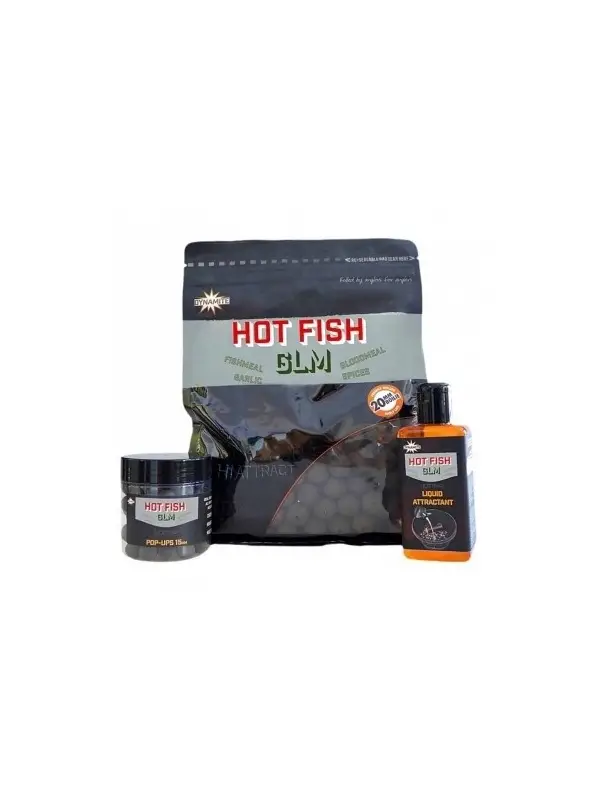 Bestseller Dynamite Baits Boilies 26mm/350g. Hot Fish & GLM